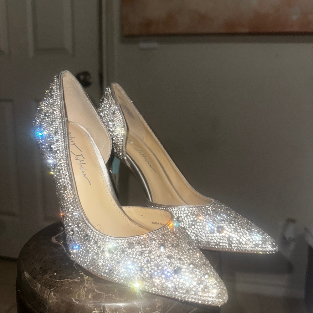 Rhinestone Heels